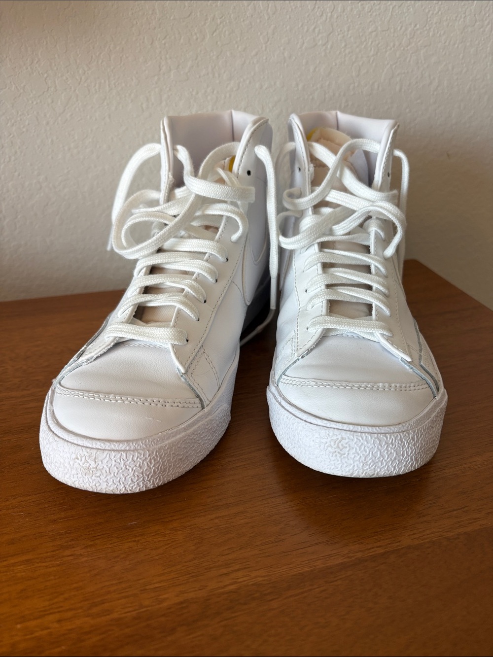 Nike White Women's High-Top Sneakers